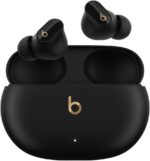 هدفون بی‌سیم Beats Studio Buds+ در سه رنگ سفید، مشکی و شفاف با طراحی مدرن