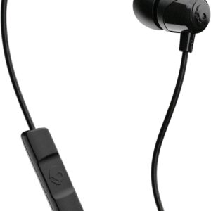 هدفون سیمی Skullcandy Jib مشکی با جک ۳.۵ میلی‌متری و میکروفون روی کابل