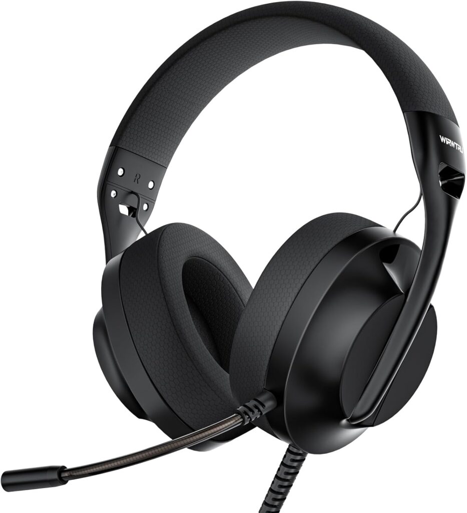 هدست گیمینگ S30 سیمی با میکروفون حذف نویز، طراحی سبک و کاپ‌های نرم، مناسب Xbox، PS5، PS4، Switch و کامپیوتر