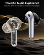 هدفون بلوتوثی TAGRY مدل X08 | ایربادز بی‌سیم با شارژدهی 60 ساعته، نمایشگر LED و ضدآب IPX5 - تصویر 5