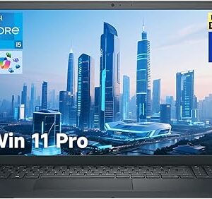 لپ‌تاپ Dell Inspiron 15 کسب‌وکار با صفحه‌نمایش 15.6 اینچ لمسی FHD، پردازنده Intel i5، ویندوز 11 پرو