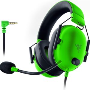 هدست گیمینگ Razer BlackShark V2 X سفید با طراحی حرفه‌ای و بالشتک نرم