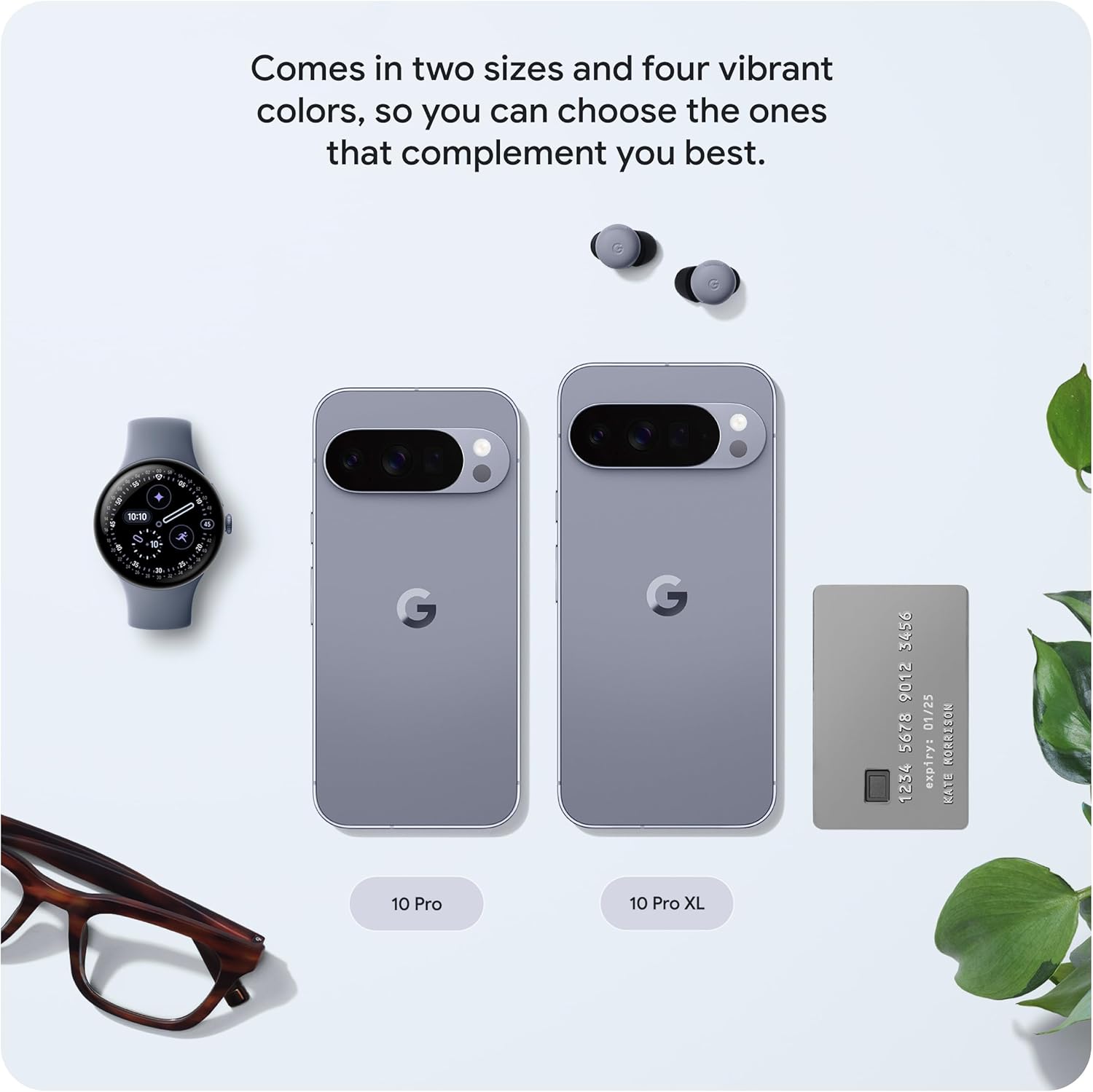  Google Pixel 10 Pro و Pixel 10 Pro XL در کنار هم