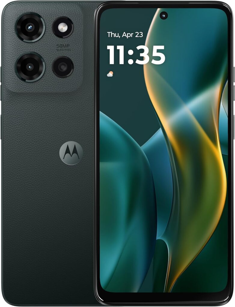 تصویر گوشی Motorola Moto G 2025 در رنگ Forest Gray