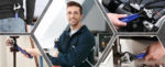 WORKPRO 10 اینچ آچار قابل تنظیم، کروم وانادیوم با دسته ارگونومیک برای خانه، گاراژ و کارگاه - تصویر 2