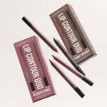 پک دو تایی مداد لب مینی مات و نرم _Huda Lip Contour Duo Blushed Pinks - تصویر 2