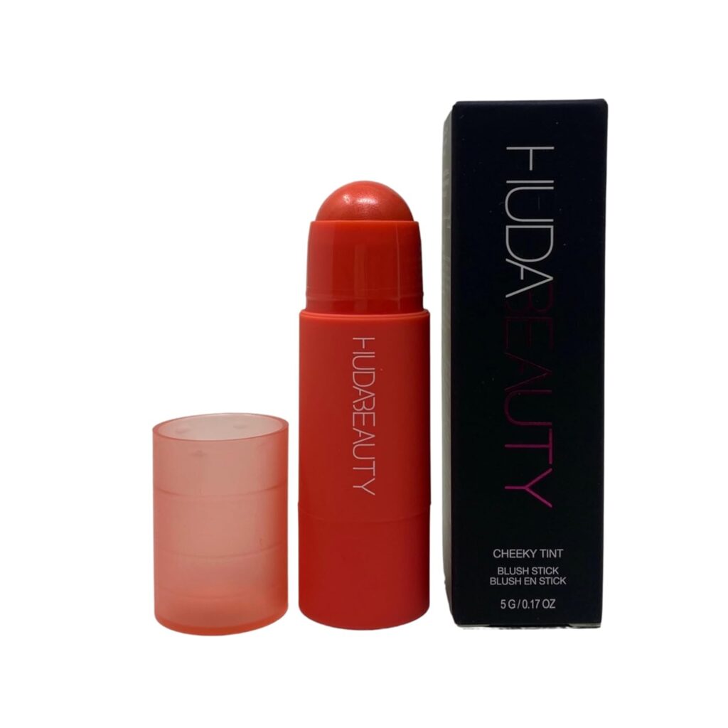 رژگونه کرمی Huda Cheeky Tint Blush Stick با وزن 5 گرم، یکی از محصولات محبوب برند هودا بیوتی