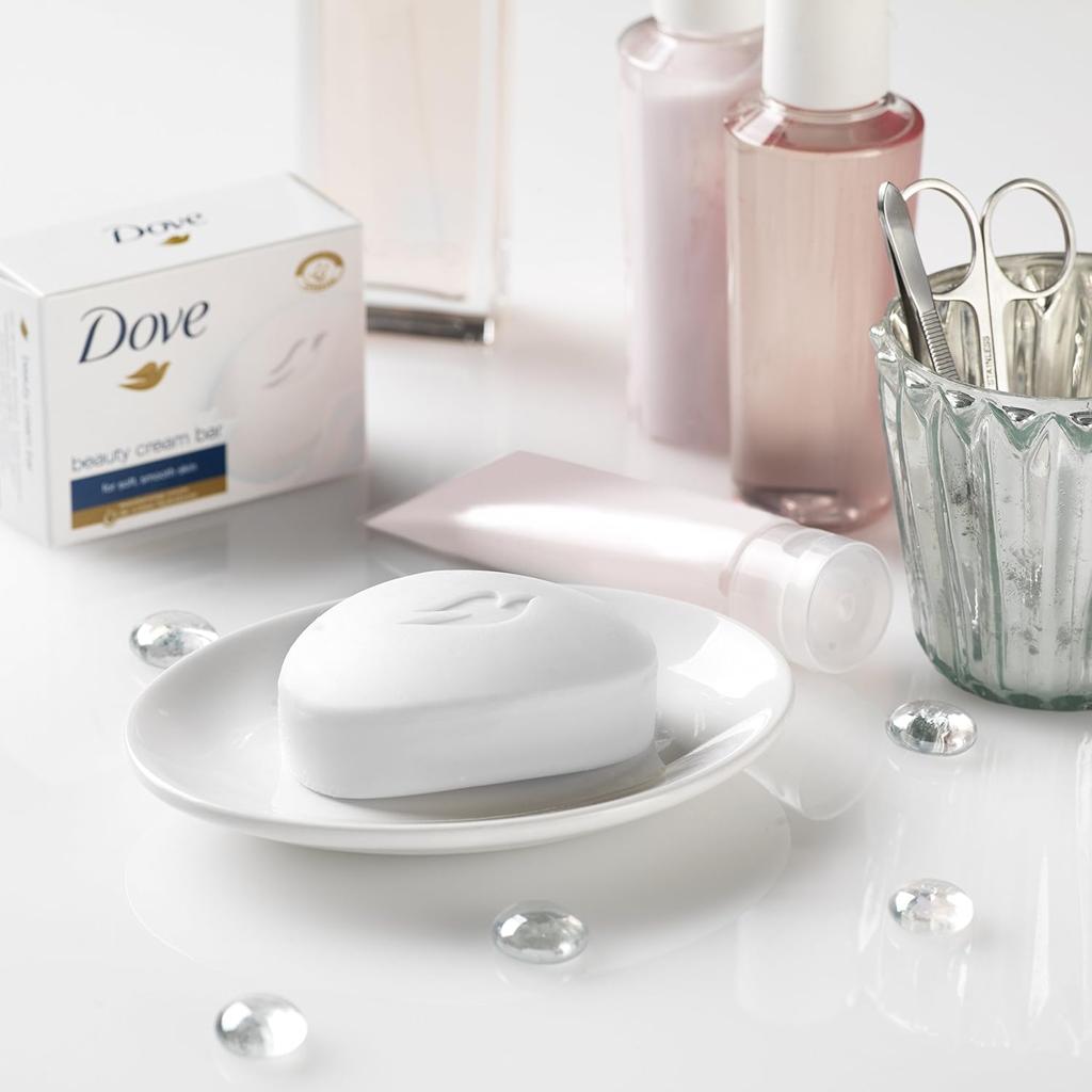 چیدمان لوکس صابون داو Beauty Cream Bar