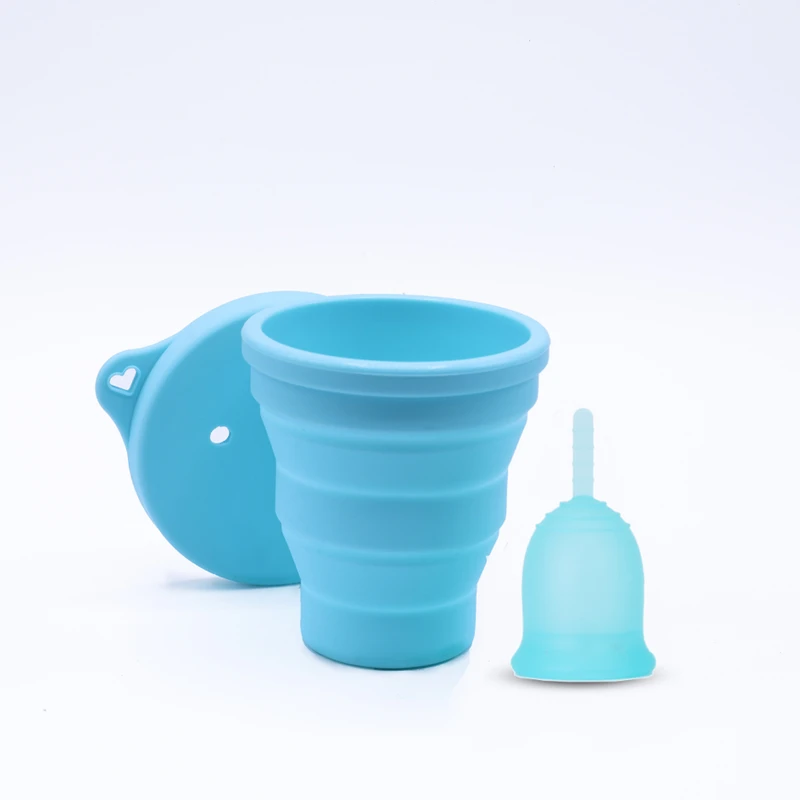 کاپ قاعدگی لیوا فارما سایز کوچک به همراه لیوان Mate02 سیلیکون پزشکی